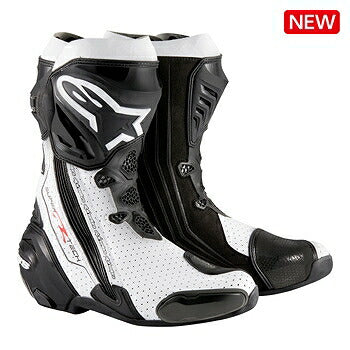 Alpine SUPERTECH-R Boots 0015 (New) Black/White VENTED 42 (26.5cm)