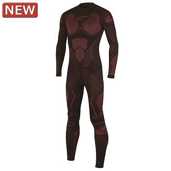 RACE TECH 1 PC UNDERSUIT アンダーウエア インナーウエア 13 ブラック レッド XS/Sサイズ