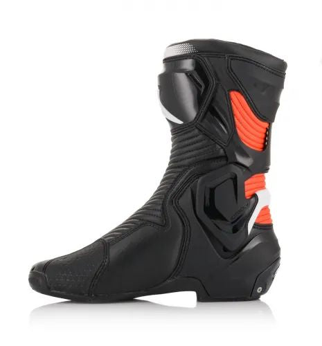 SMX PLUS V2 BOOT レーシング ブーツ ブラック/レッドフロー/イエローフロー/グレー 41/26cm