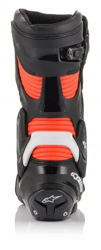 SMX PLUS V2 BOOT Racing Boots Black/Red Fluo/Yellow Fluo/Gray 45/29.5cm