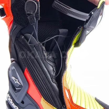SMX PLUS V2 BOOT Racing Boots Black/Red Fluo/Yellow Fluo/Gray 45/29.5cm