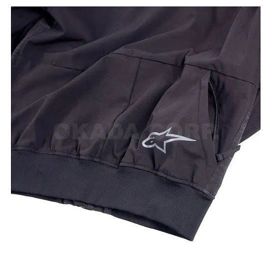 RHOD WINDSTOPPER HOODIE Melange/Black M