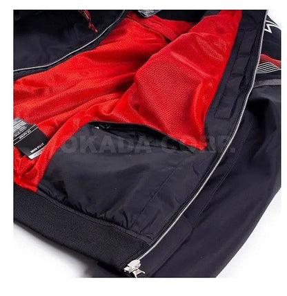 SEKTOR V2 TECH HOODIE パーカー ブラック/ブライトレッド M