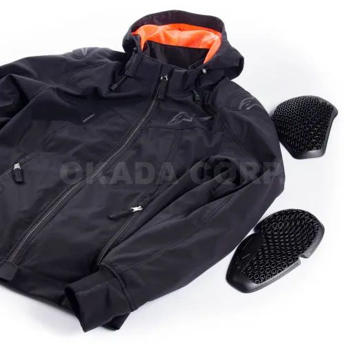 STELLA SEKTOR V2 TECH HOODIE ライディングパーカー ブラック レディース Mサイズ