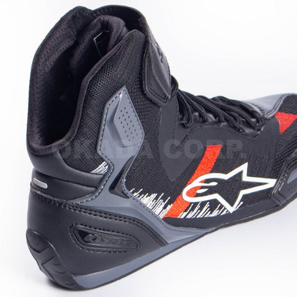 FASTER-3 RIDEKNIT S 1930 ブラック/シルバー/ブライトレッド