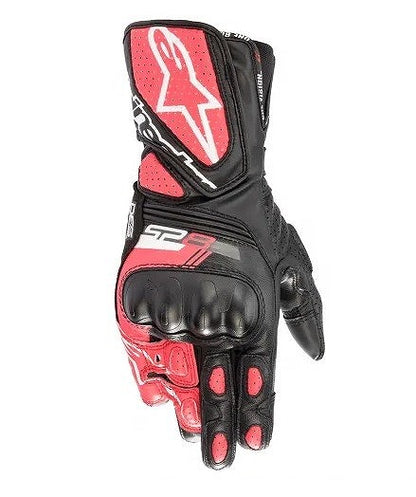 STELLA SP-8 v3 GLOVE Leather Gloves Black/White/Diva Pink XS Women's