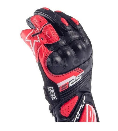 STELLA SP-8 v3 GLOVE Leather Gloves Black/White/Diva Pink XS Women's