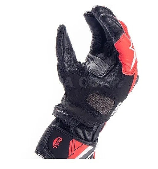 STELLA SP-8 v3 GLOVE Leather Gloves Black/White/Diva Pink XS Women's