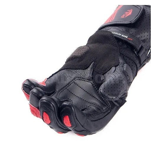 STELLA SP-8 v3 GLOVE Leather Gloves Black/White/Diva Pink XS Women's