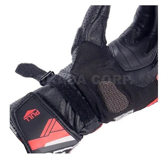 STELLA SP-8 v3 GLOVE Leather Gloves Black/White/Diva Pink XS Women's