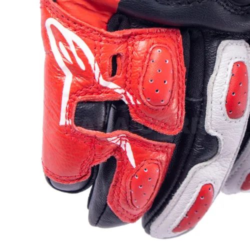 SP-8 v3 LEATHER GLOVE レザー ライディング グローブ ブラック/ブラック XLサイズ