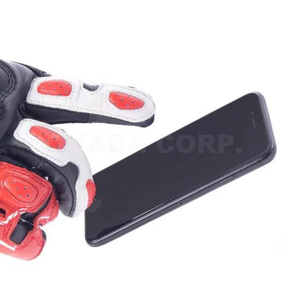 SP-8 v3 LEATHER GLOVE レザー ライディング グローブ ブラック/ブラック XLサイズ