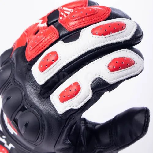 SP-8 v3 LEATHER GLOVE レザー ライディング グローブ ブラック/ブラック Lサイズ