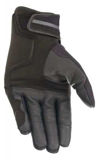 CHROME GLOVE Ash Grey/Black/Bright Red M Size
