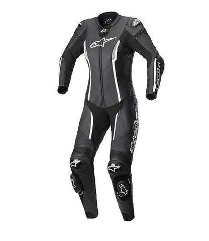 STELLA MISSILE v2 LEATHER SUIT Leather Suit Black/White 38 Women's
