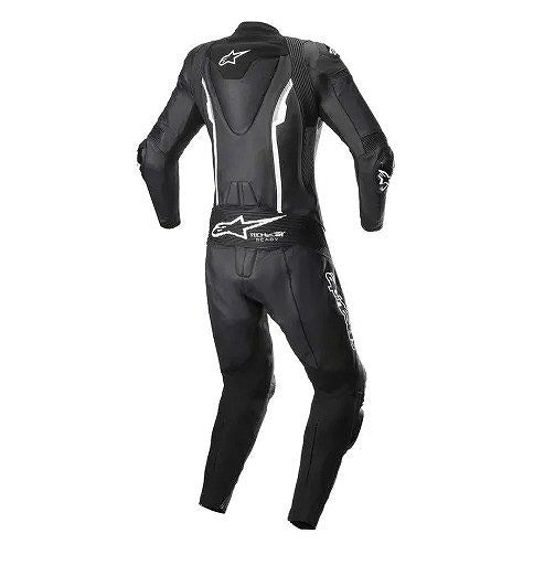 STELLA MISSILE v2 LEATHER SUIT Leather Suit Black/White 38 Women's