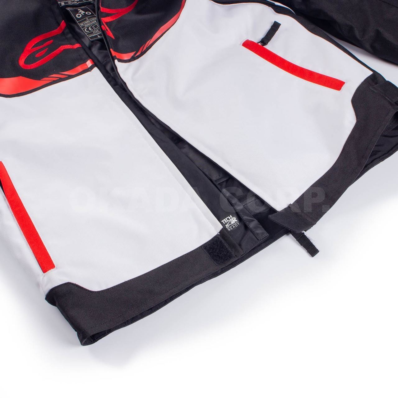 T-SP S WP JK ASIA 1304 ブラック/ホワイト/ブライトレッド