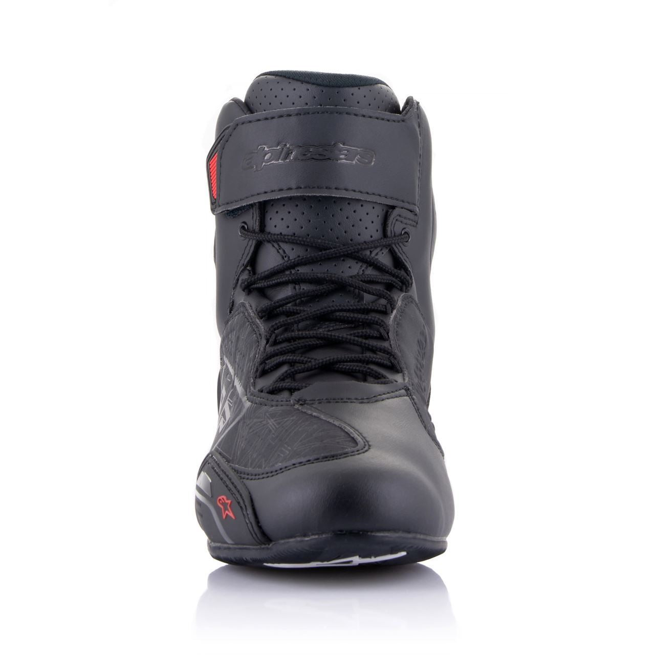 AUSTIN RIDING SHOE 1303 ブラック/ブライトレッド