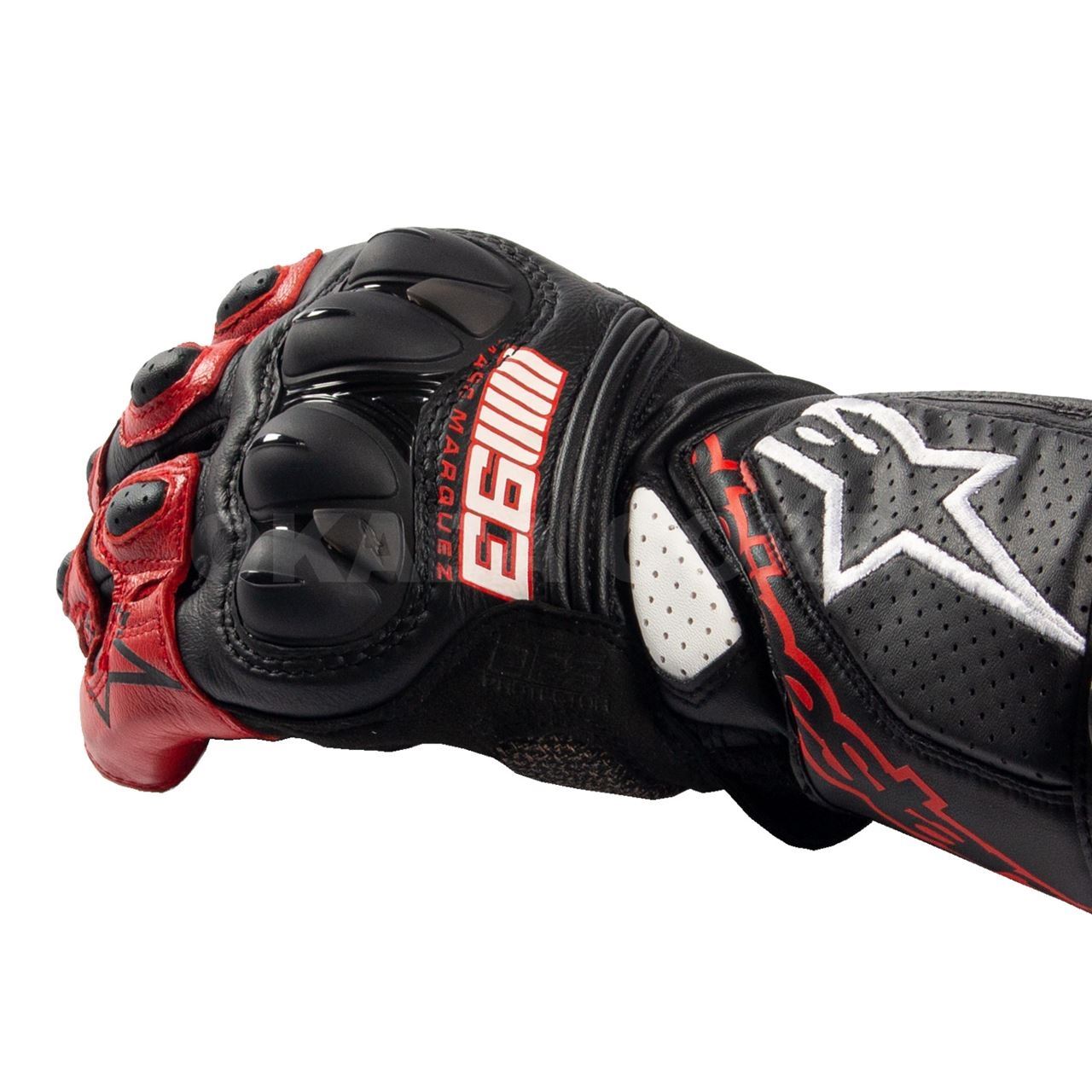 アルパインスターズ 8059347006413 MM93 TWIN RINGv2 L G AS 1342 ブラック/ブライトレッド/ホワイト XL