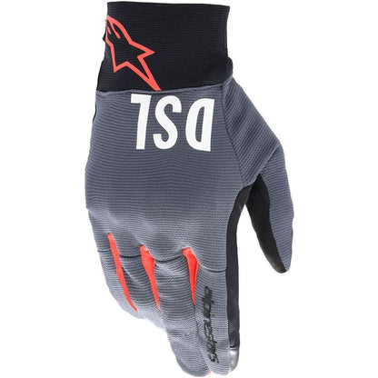 AS-DSL SHOTARO GLOVE 1433 ANTHRACITE/ブライトレッド