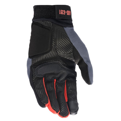 AS-DSL SHOTARO GLOVE 1433 ANTHRACITE/ブライトレッド