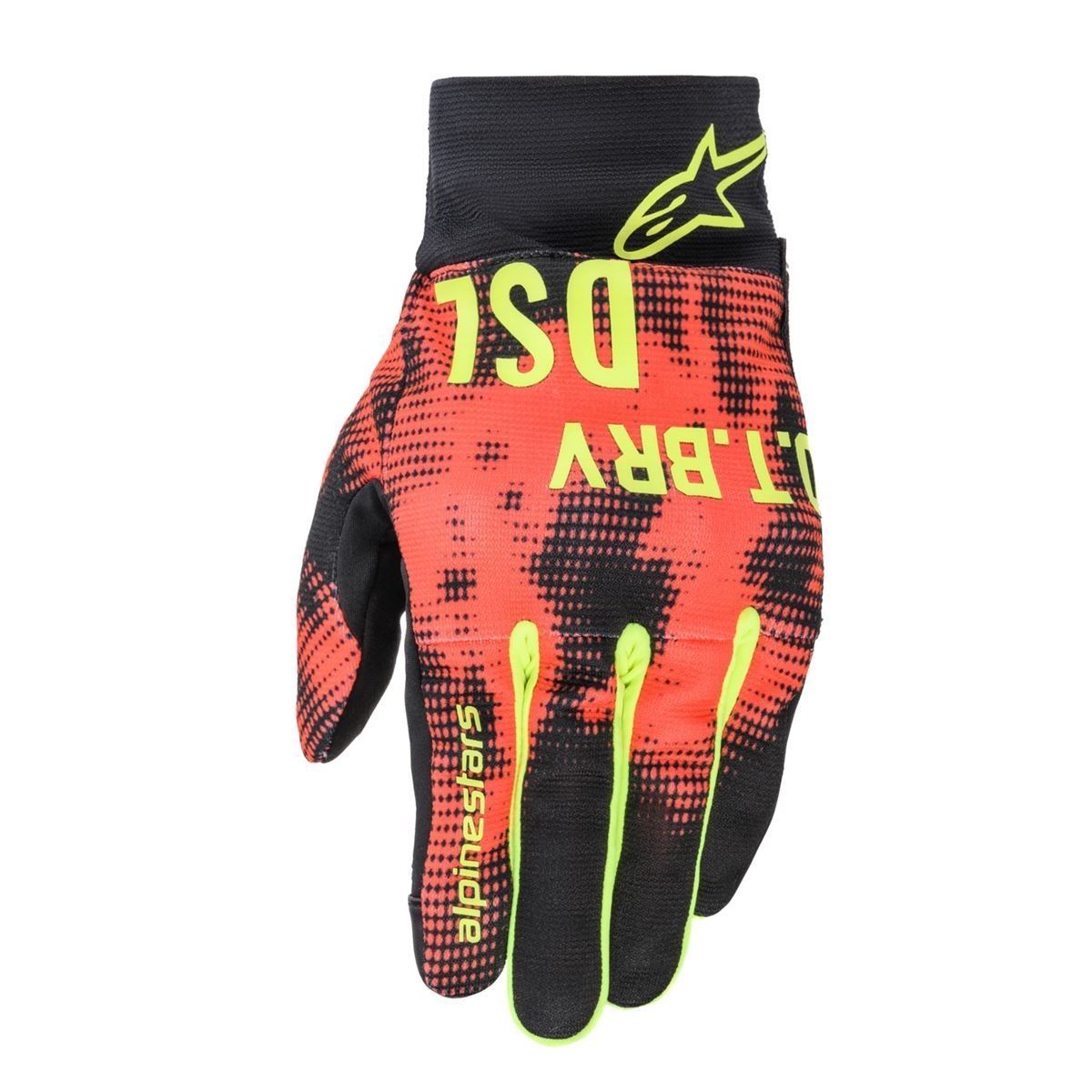 アルパインスターズ 8059347039633 AS-DSL SHOTARO GLOVE 1730 ブラック/ターコイズ/レッドフロー XL