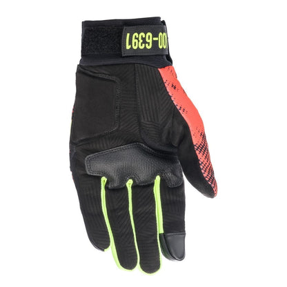 アルパインスターズ 8059347039633 AS-DSL SHOTARO GLOVE 1730 ブラック/ターコイズ/レッドフロー XL