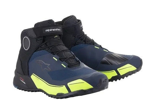 CR-X DRYSTAR RIDING SHOES ブラック/ダークブルー/イエローフロー US7/25cm