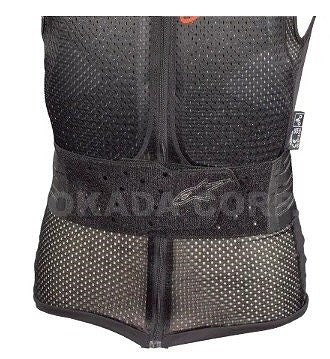 NUCLEON FLEX PRO PROTECTION VEST プロテクター 半透明/スモークレッド/ブラック M