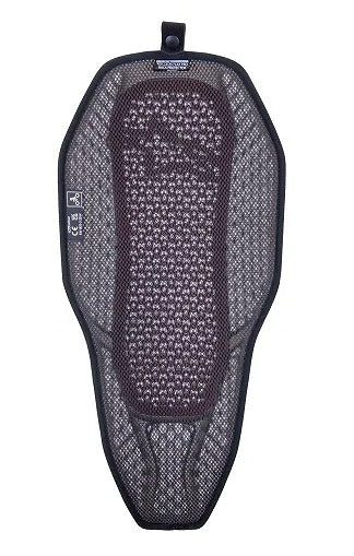 NUCLEON FLEX PRO BACK PROTECTOR INSERT バックプロテクター 半透明/スモークレッド M