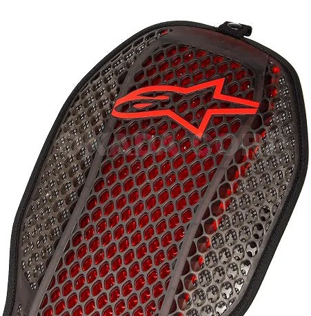 NUCLEON FLEX PRO BACK PROTECTOR INSERT バックプロテクター 半透明/スモークレッド M