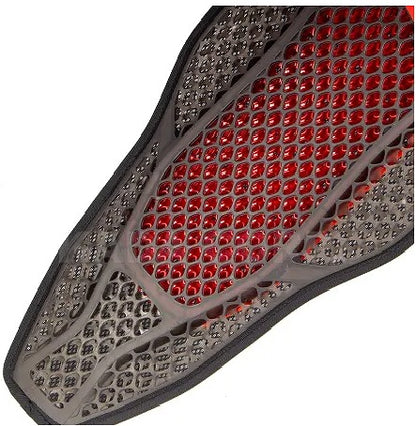 NUCLEON FLEX PRO BACK PROTECTOR INSERT バックプロテクター 半透明/スモークレッド M