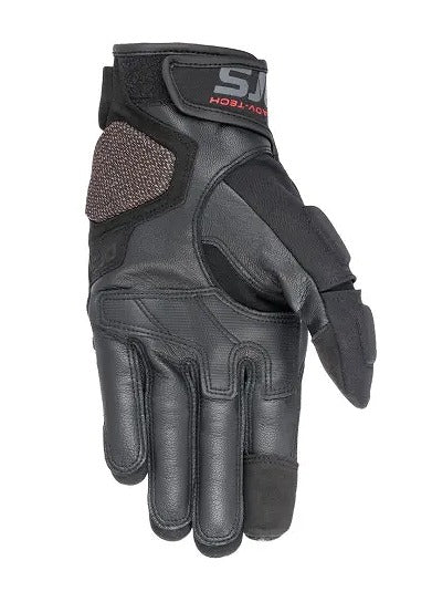 HALO LEATHER GLOVE レザーグローブ ブラック/ホワイト XL