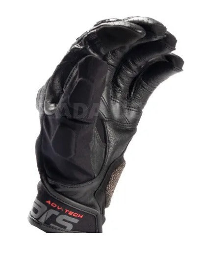 HALO LEATHER GLOVE レザーグローブ ブラック/ホワイト XL