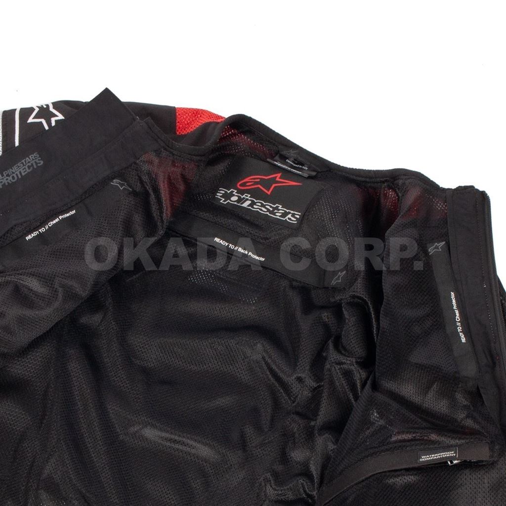 T-GP X SUPER A JK AS 1304 ブラック/ホワイト/ブライトレッド