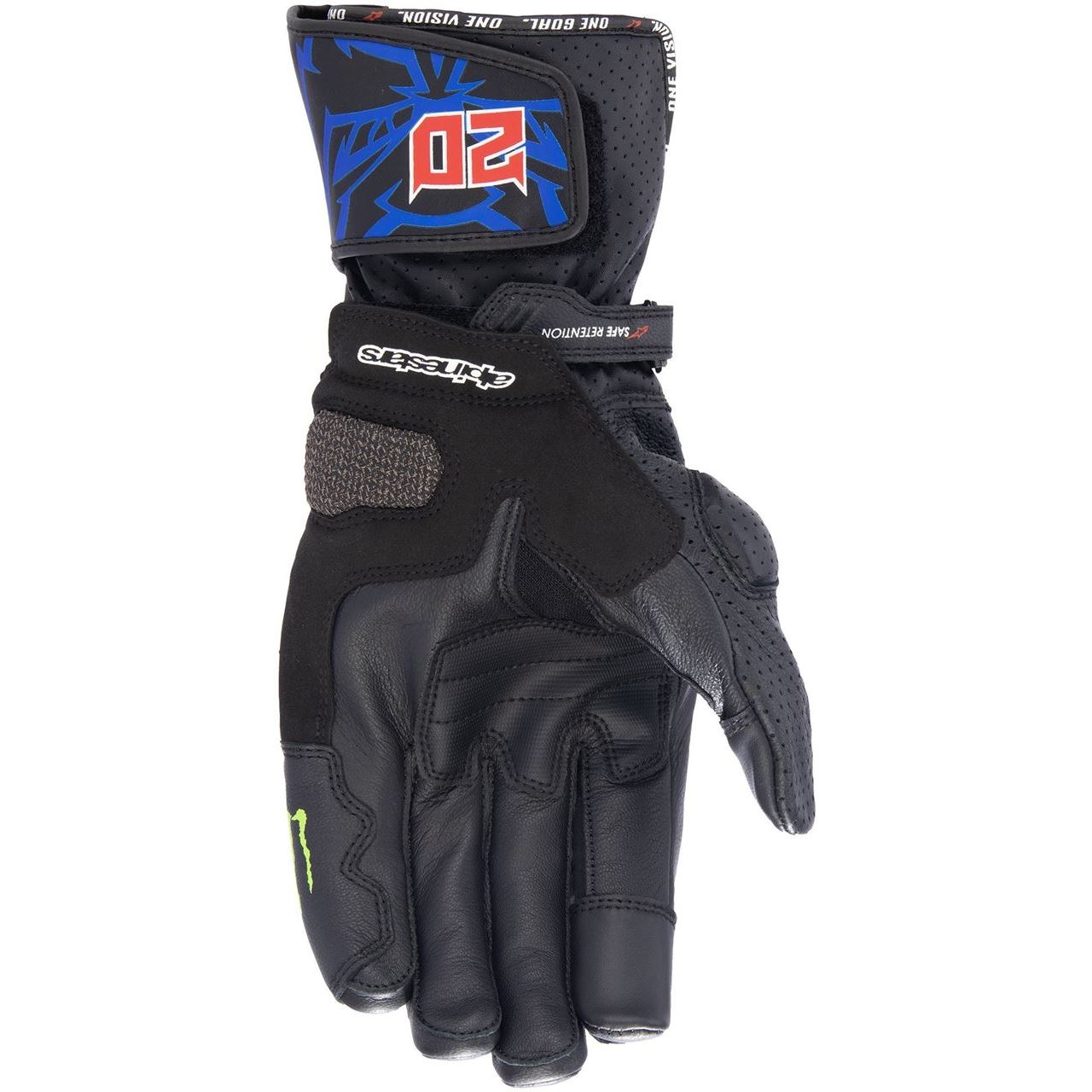 FQ20 SP-8 v3 MONST G 1261 Black/Blue Bright/Red Green