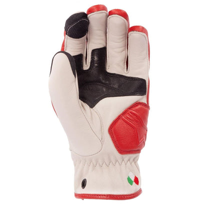 アルパインスターズ 8059347311500 DYNO LEATHER GLOVE 8005 エクリュ/ルビーレッド L