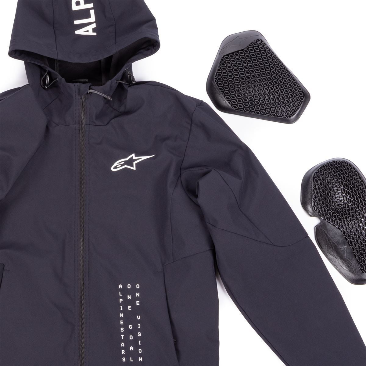 RADIUM TECH HOODIE 12 ブラック/ホワイト