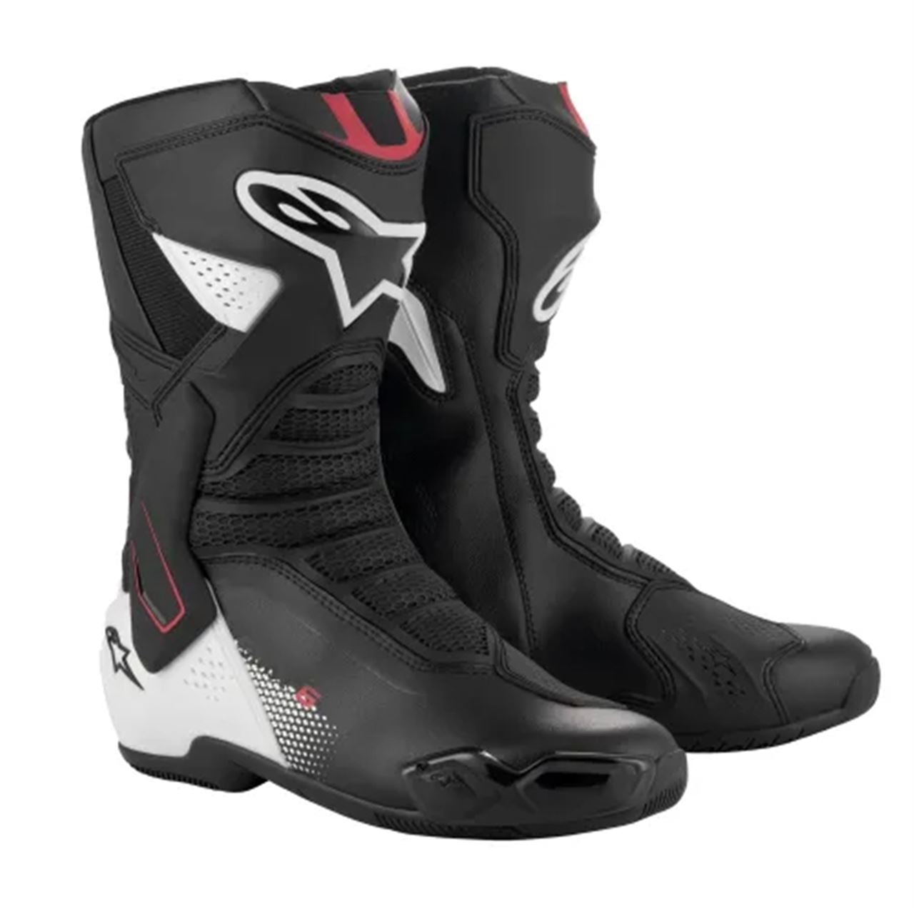 SMX-6 v3 BOOT 1406 Black/White/Red Graphic