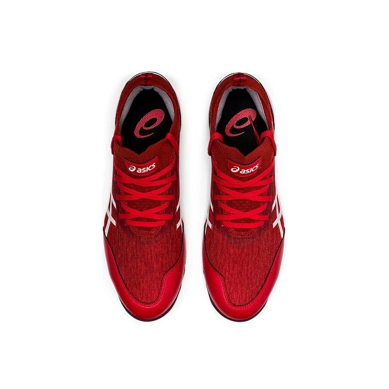 1271A052 ウィンジョブ CP213 TS ファイアリーレッド/ホワイト 28.0cm