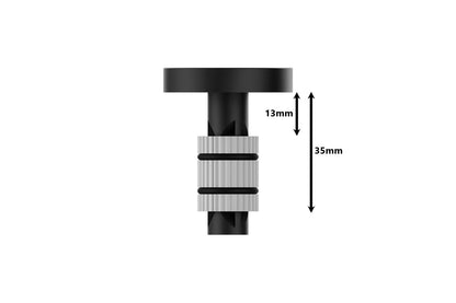 モト II ステムホールマウント ブラック φ12-25mm用