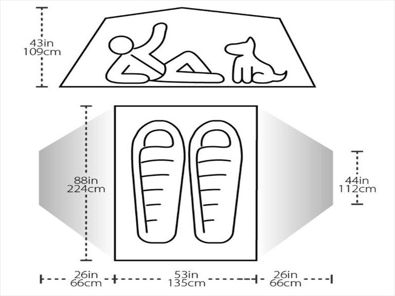 Tafly Taffy SL 2+ 2-person