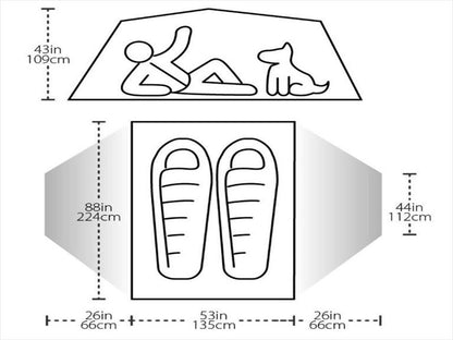 Tafly Taffy SL 2+ 2-person