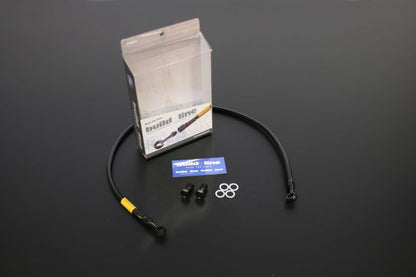 Z1000GTR Mesh Brake Hose Rear Black Stainless Black