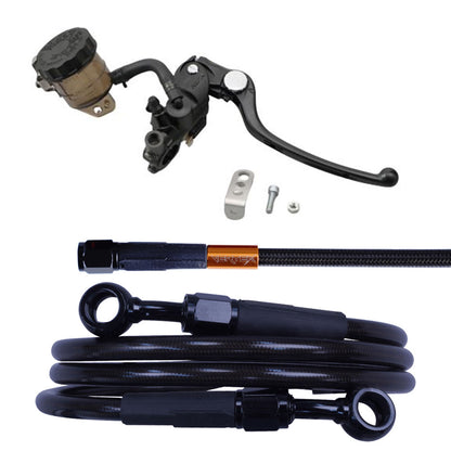 TL1000R ダークメッシュ ブレーキホース マスターシリンダー　セット