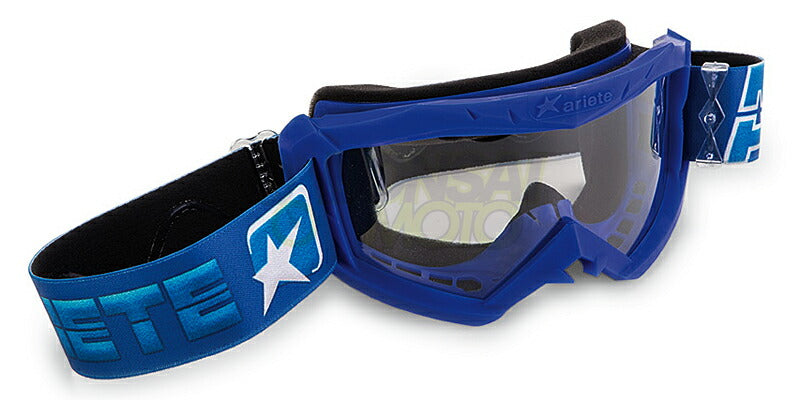 AAA MXゴーグル ユーロフィット キッズ/レディス用 ブルー