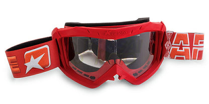 AAA MXゴーグル ユーロフィット キッズ/レディス用 レッド