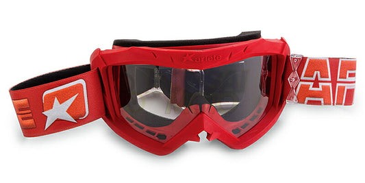 AAA MXゴーグル ユーロフィット キッズ/レディス用 レッド