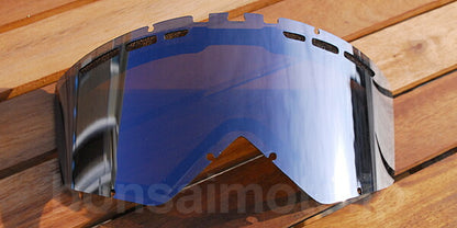 Dual Lens, Pinlock-ready, Silver Chrome Mirror
