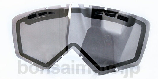 ダブルレンズ ピンなし シルバークロームミラー